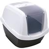 Imac Toilette Lettiera Maddy Colore Antracite 62x49,5x47,5H Ideale per Gatti di Grossa Taglia