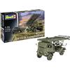 Revell 03338 BM-13-16 su telaio W.O.T. 8 in scala 1:35, kit modello in plastica non assemblato/non verniciato // vernici e colla vendute separatamente