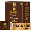 Passalacqua Caffè Premium - Elmir 100 Cialde ESE 44mm - Tostatura Autentica Napoletana Miscela 30% Arabica - Intenso e Cremoso con Note di Cioccolato - Made in Italy