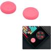 Generico Cappucci di ricambio per joystick per AYANEO AIR Plus/Pocket Micro - Impugnature antiscivolo in silicone per un miglior controllo durante il gioco (Rosa)