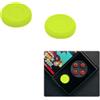 Generico Cappucci di ricambio per joystick per AYANEO AIR Plus/Pocket Micro - Impugnature antiscivolo in silicone per un miglior controllo durante il gioco (Verde)