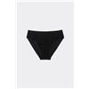 Tezenis Bikini Slip Classico Jewel Net Donna Nero