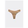 Tezenis Bikini Brasiliano Sgambato Stondato Luxury Chevron Donna Multicolore