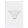 Tezenis Bikini Slip Classico Piqué Wave Donna Avorio