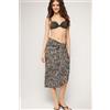 Tezenis Pareo Midi In Tela Di Viscosa Donna Verde