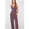Tezenis Gilet In Tela Viscosa Con Laccetto Donna Viola
