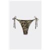 Tezenis Bikini Brasiliano Laccetti Golden Tropics Donna Verde