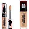 L'Oréal Paris MakeUp L'Oréal Paris Infaillible Fondotinta Liquido Coprente Lunga Tenuta 24H, 200 Sable Doré + Correttore a Lunga Tenuta Infaillible, Formula Extra Coprente in Una Sola Passata, 327 Cashmere