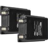 vhbw 2x batteria sostituisce Autec MH0707L, NC0707L per Radiocomando Industriale, Telecomando (2300mAh, 7,2V, NiMH) - Nero