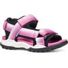 Geox J BOREALIS GIRL A - Sandalo Bambina, Fuchsia/Black,