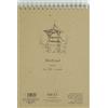 SMLT EB-100TS/NT Authentic Line - Blocco da disegno, formato A4, carta riciclata, 100 g/mq, 100 fogli, con perforazione, copertina riciclata e doppia spirale