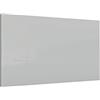 ALLboards Lavagna in vetro griga magnetica 90x60 cm - senza cornice, per calamite al neodimio
