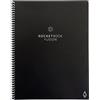 Rocketbook Fusion Quaderno Appunti Digitale - Riutilizzabile Taccuino Digitali A4 Nero A Spirale, Agenda Giornaliera, Planner Settimanale, Penna Cancellabile Pilot Frixion Inclusi, Gadget Tecnologici