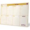 Grupo Erik: Planning da Tavolo A4 Harry Potter Grifondoro, Agenda Settimanale con 54 Fogli a Strappo, 21 x 29,7 cm, Organizer, To Do List, Planner da Scrivania