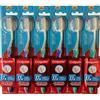 Colgate Slim Soft Gliding Tips Toothbrush, Extra Soft, Compact Head - Pack of 6