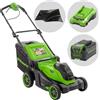 Greenworks MO40L413-01 - Tagliaerba a batteria - 40V/4Ah - Taglio 41 cm