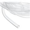 QUARKZMAN Tubo Flessibile in PVC, 4mm ID x 5mm OD - 15ft Tubo Trasparente Set Plastica Flessibile per Trasferimento dell'Acqua Olio Aria Irrigazione Acquario