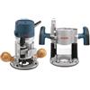 Bosch 1617EVSPK 12 Amp, 2-1/4 CV, fresatrice verticale con base fissa a velocità variabile, kit con boccole da 1/10,2 cm e 1/5,1 cm, 1617EVSPK