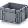 Auer Packaging Eurobehälter-Eurobox 20 x 15 x 12 grau inkl. gratis Zollstock