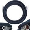 Rosfix Tubo per Intonacatrice DN25 15m - Camlock Idraulico, Ø25mm, 40 Bar, Spessore 7mm | Alta Resistenza per Intonaci Gesso e Cemento | Tubo per Macchina Intonacatrice