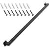 ONLT 120cm Corrimano Scala, Rampa Idraulica, Rampa Di Scala In Ferro Vento Industriale, Interno Camino E Corridoio Loft Esterno