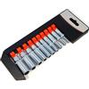 YASTA Set Chiavi a Bussola Attacco 1/4 Esagonali 10 Pezzi Misure da 5mm - 14mm