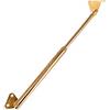 Mobila Mobilia RS01311 - Supporto per ante a ribalta, acciaio ottonato, 250 mm.