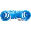 CIMA TECHNOLOGY HOSES AND SPIRALS Tubo a spirale per aria compressa in PU poliuretano Ø 8 x 10 mm lunghezza 10 mt completo di raccordi ad attacco rapido