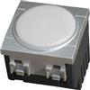 gloca Lampada Segnapasso 2P LED 220V Con Interruttore CLICK ON/OFF Compatibile Living (Grigio, 4000K)