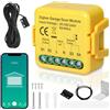 RDTOK Apriporta garage Zigbee, apricancello intelligente controllabile tramite app Tuya & Smart Life, garage door opener apertura cancello smart compatibile con Alexa & Google Assistant, Hub non incluso