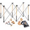 Bora Portamate Cavalletto in acciaio da 30 x 24 x 48 con accessori bonus