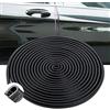 LHLUCKY Protezione Portiera Auto per Toyota C-HR CHR 2017-2020, Paraspigoli Anti-perdite, Paraspigoli in gomma a forma di U, Protezione del bordo della portiera dell'auto,5M