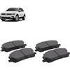 OP Kit pastiglie freno posteriori 56mm compatibile con Volkswagen Tiguan II 2016+