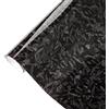 LumoCheefy Rotolo di pellicola adesiva in vinile rosso forgiato lucido in fibra di carbonio con rilascio dell'aria, 150 x 30 cm, decalcomania fai da te per auto e veicoli (nero)