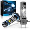 Sycreek Lampadine H7 LED H18 Doppia Ventola Esclusiva, 32000LM 600% Più Luminosi 120W, Installazione 5 Min, Compatibili con Auto e Camion
