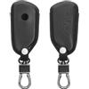 kwmobile Cover Copri Chiave Compatibile con VW Golf 8 con 3 tasti - Guscio Coprichiave Protettivo Vera Pelle - Porta Chiavi Macchina e Custodia Protettiva