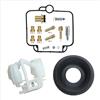 Generic Kit di riparazione e ricostruzione carburatore BST40 per moto DR350 DR350S 1990-1999 (kit di riparazione, galleggiante, diaframma)