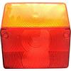 MelTruck Fanale Posteriore Rimorchio 96x90mm sinistro o destro con Indicatore Direzione e Luce Targa Omologato E9 per Trailer Caravan Camion Senza Lampadine