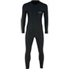 BI ESSE Sottotuta Moto Termico professionale Sci Invernale traspirante (Nero, XS)