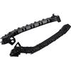 A ABSOPRO Anteriore Paraurti Staffa Per Subaru Impreza WRX STi 08-14 | Materiale: ABS, Colore: Nero, Dimensioni: 32,5x7,5x5 cm, Numero OE: 57707FG122/57707FG132, Quantità: 1 Coppia