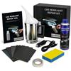 JIABAOZ Kit Professionale per Il Ripristino dei Fari, Kit Rinnova Fari Auto Polimero Liquido, Riparazione Faris Lucidatura per Riparazione Ingiallimento/Graffio/Sfocatura/Ossidazione (100ML)