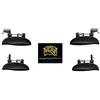 EASYSHOP24H SET 4 MANIGLIA ESTERNA PORTA ANTERIORE POSTERIORE DX SX PER ATOS E PRIME 1998-2009 LEVA APERTURA SPORTELLO SINISTRO DESTRO