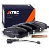 ATEC Germany Set di pastiglie per freni asse anteriore, pastiglie per | Compatibile con: AUDI A3, A3 Cabriolet, A3 Limousine, A3 Limousine, A3 Sportback, A3 Sportback, Q2, Q3, Q3 Sportback, TT