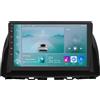 Happiq Autoradio con Bluetooth e CarPlay per Mazda CX-5 (2012-2015) - Compatibile con Apple e Android - Impianto stereo con sistema di navigazione - 1 GB di RAM, 32 GB di memoria