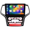 Happiq Autoradio con Bluetooth e CarPlay per Jeep Grand Cherokee WK2 (2014-2022) - Compatibile con Apple e Android - Impianto stereo - Sistema di navigazione - 2 GB di RAM, 32 GB di memoria interna