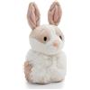 NICI Coniglietto di peluche Nici, 12 cm, in piedi, beige/bianco