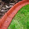 EcoShape FlexiBorder - Bordura per aiuola - Bordura flessibile da giardino per prato all'inglese - vialetti - bordature rialzate - erba artificiale - Terracotta - Kit 6 x 1 m di lunghezza