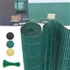 ACXIN Tappetino PVC, Resistente alle intemperie, con fascette per cavi, Protezione da sguardi indiscreti e pannelli rinforzati, Verde, 160 x 600 cm