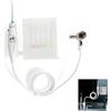 TangDao Idropulsore Dentale Professionale Irrigatore orale non elettrico，Si Collega al Rubinetto Include 3 ugelli e 3 spazzolini da denti facili da installare e rimuovere (Bianco-2)