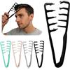 TZEKING Set da 4 Pettini Texturizzanti, Pettine Volume con Denti Larghi per Sollevamento Radici e Capelli Fini, Pettine per Nascondere la Scriminatura, Styling Uomo e Donna - 4 Colori